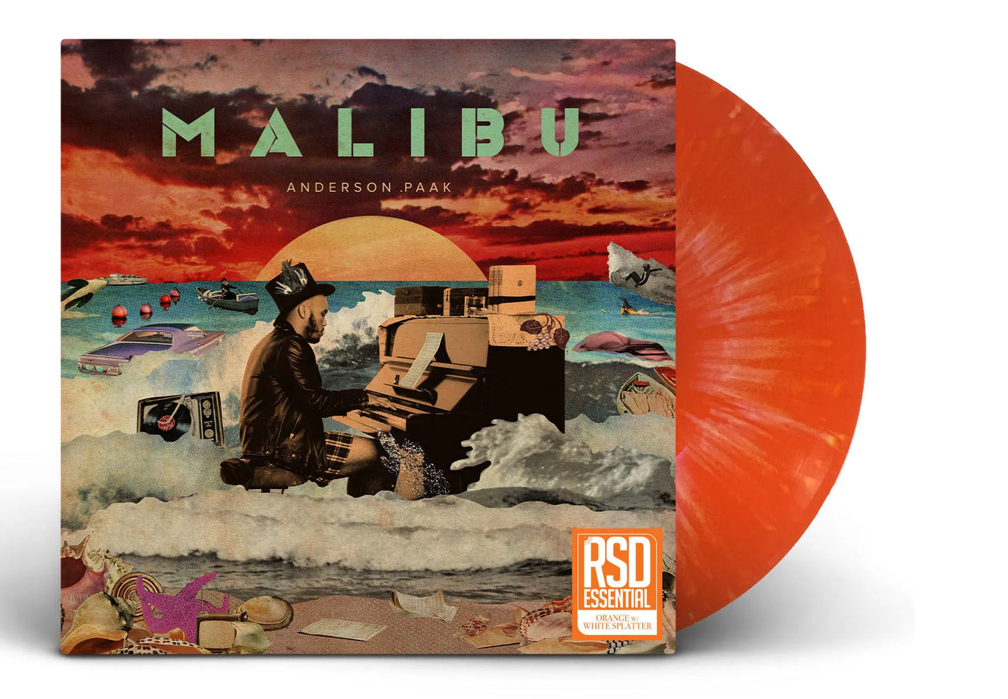 Anderson .Paak - Malibu [RSD Essential Orange w/ White Splatter LP]