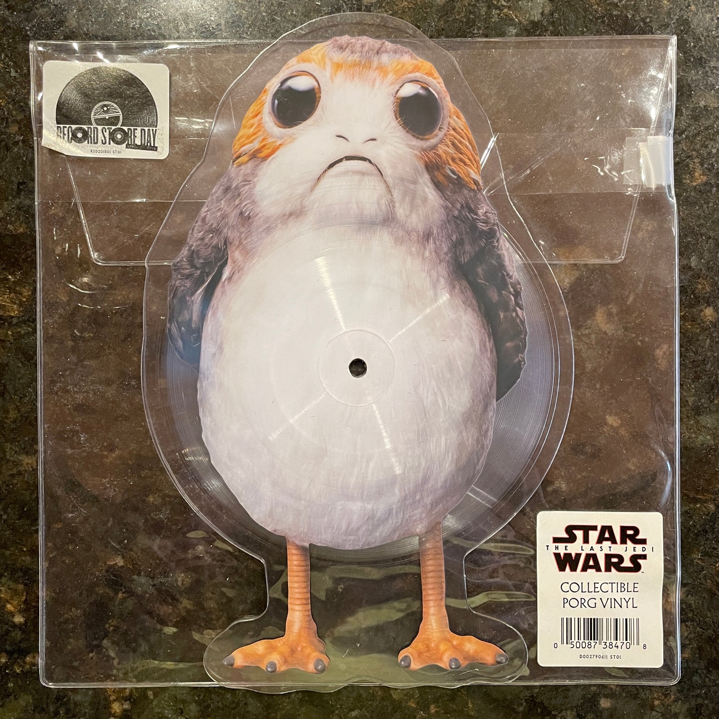 John Williams - The Rebellion Is Reborn / Canto Bight [10" Porg Picture Disc Vinyl]