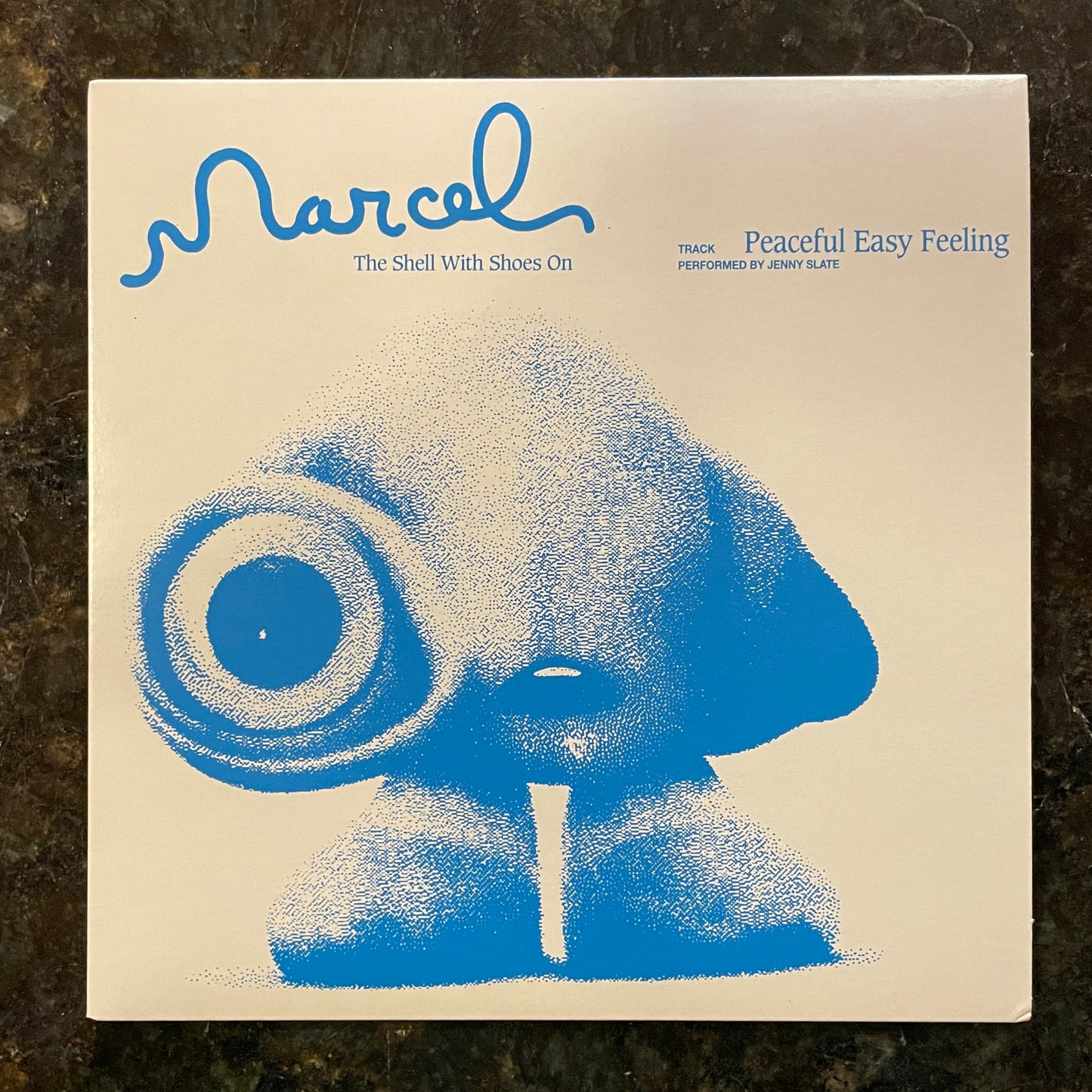 Jenny Slate - Marcel The Shell With Shoes On [Blue Flexi-Disc 7"]