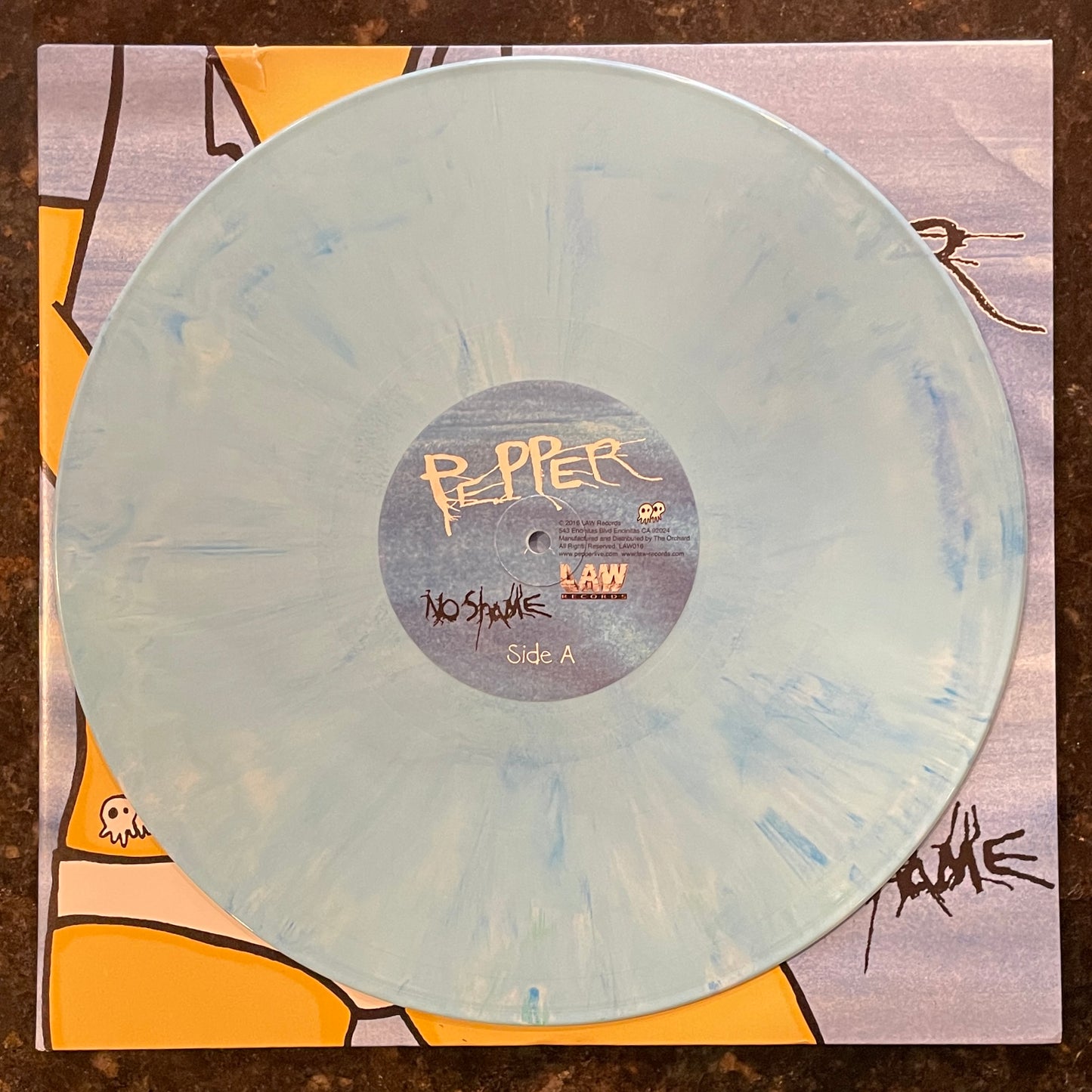 Pepper - No Shame [Teal w/ Blue Swirl 2LP]