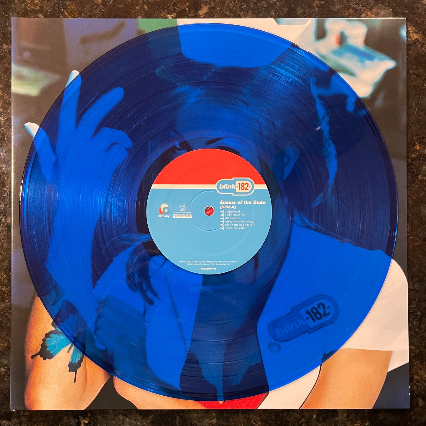 blink-182 - Enema Of The State [Translucent Blue LP]