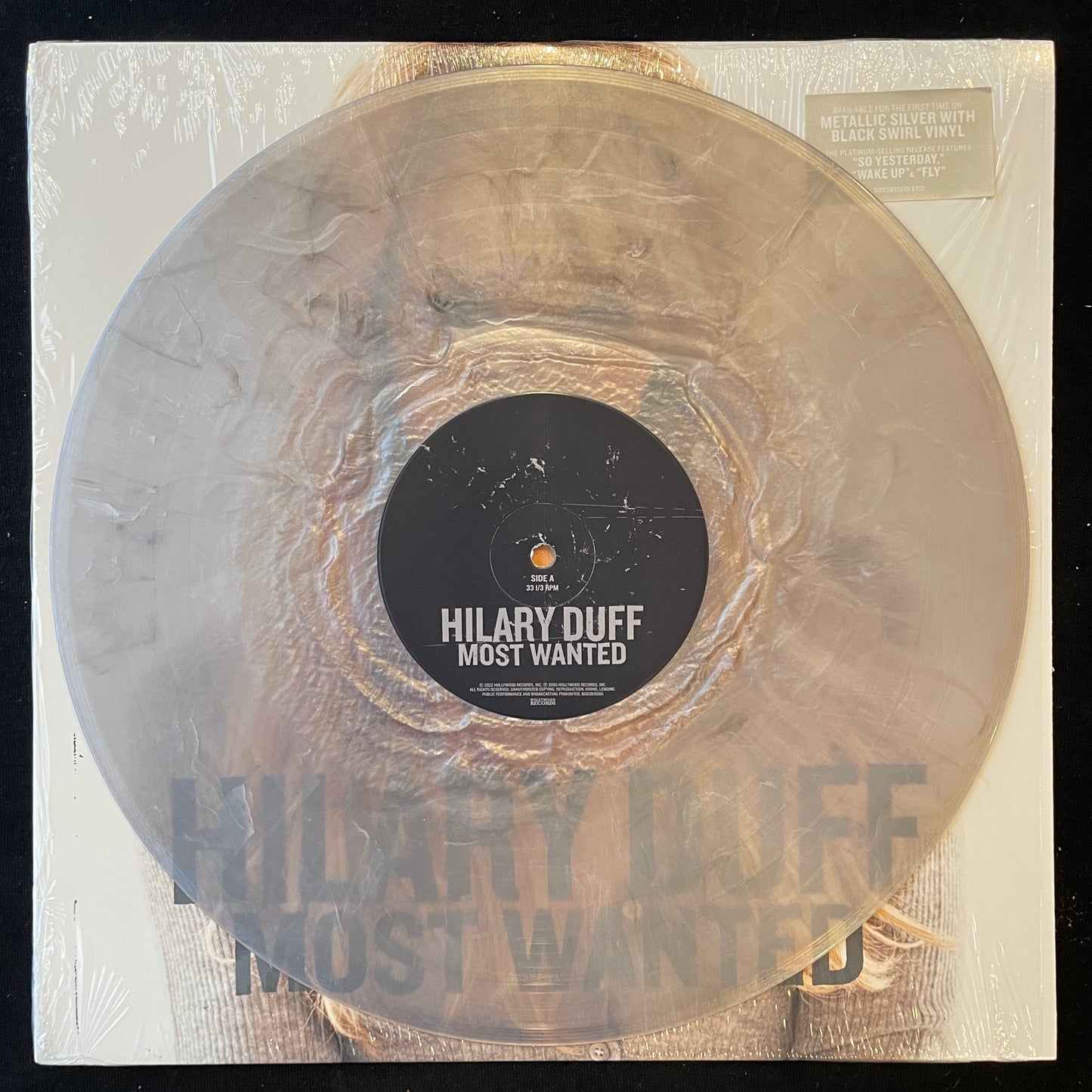 Hilary Duff - Most Wanted [Metallic Silver w/ Black Smoke LP]