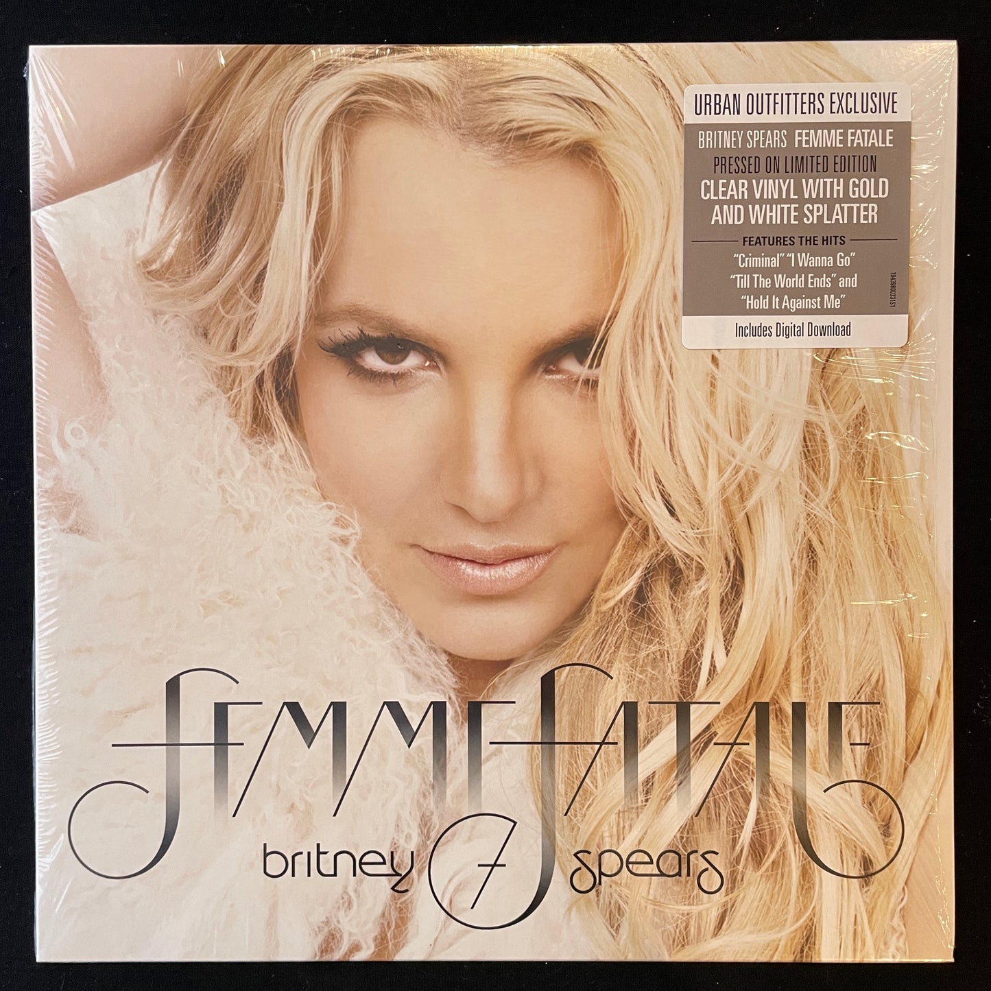 Britney Spears - Femme Fatalé [Clear w/ Gold + White Splatter LP]