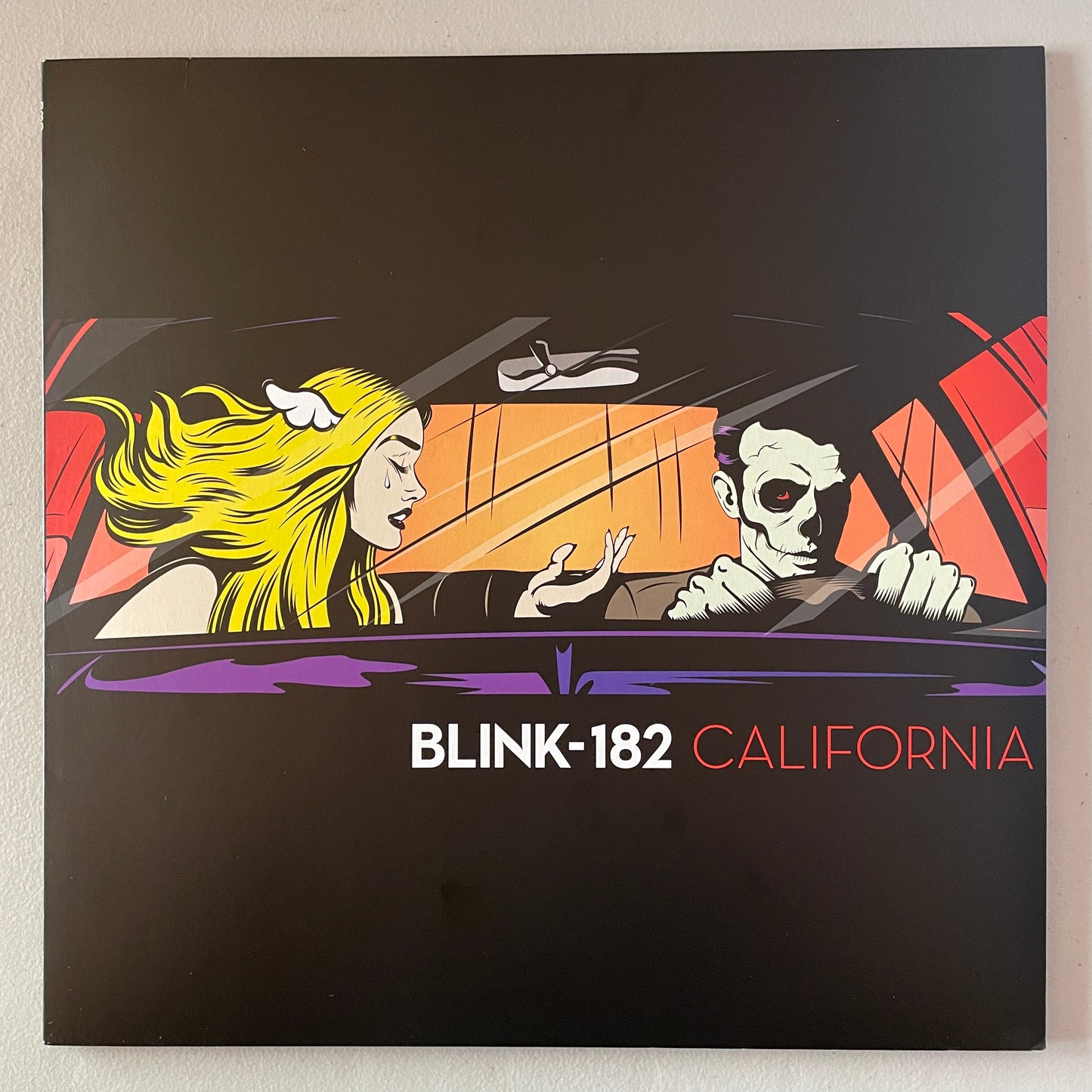 blink-182 - California [Red w/ Black Splatter LP]