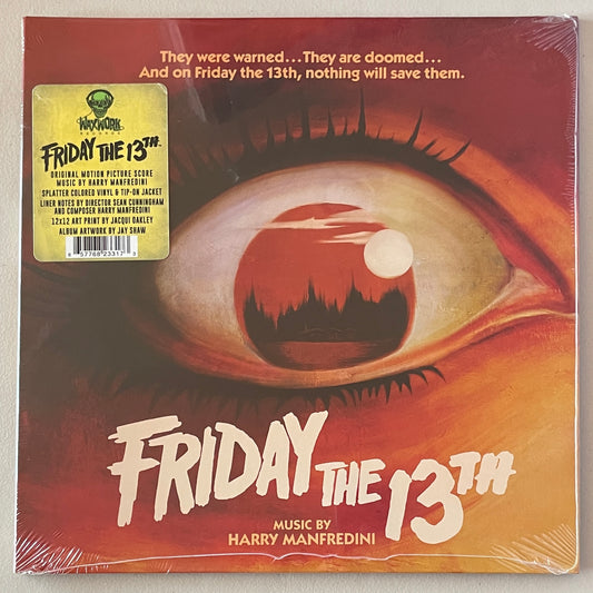 Friday The 13th Original Soundtrack [Translucent green w/ Multicolor Splatter LP]