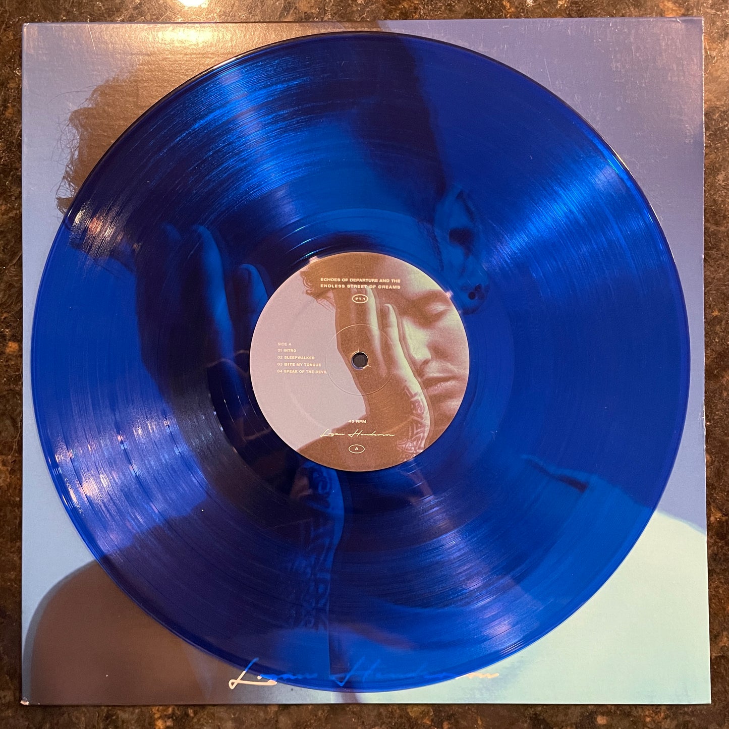 Logan Henderson - Echoes Of Departure And The Endless Street Of Dreams Pt. 1 [Transparent Blue LP]