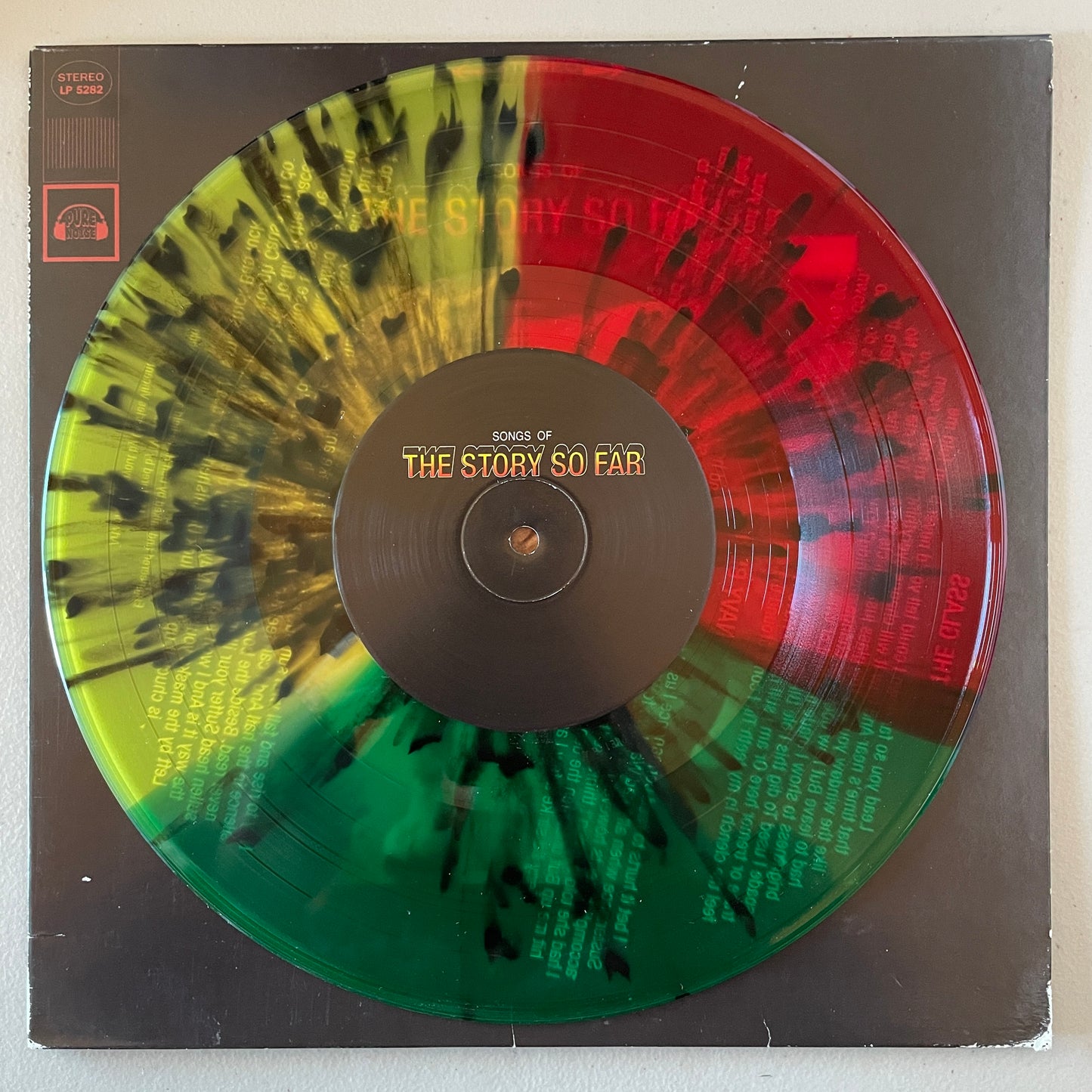 The Story So far - Songs Of [Green, Red, & Yellow Tri-Color w/ Black Splatter 10" Vinyl]