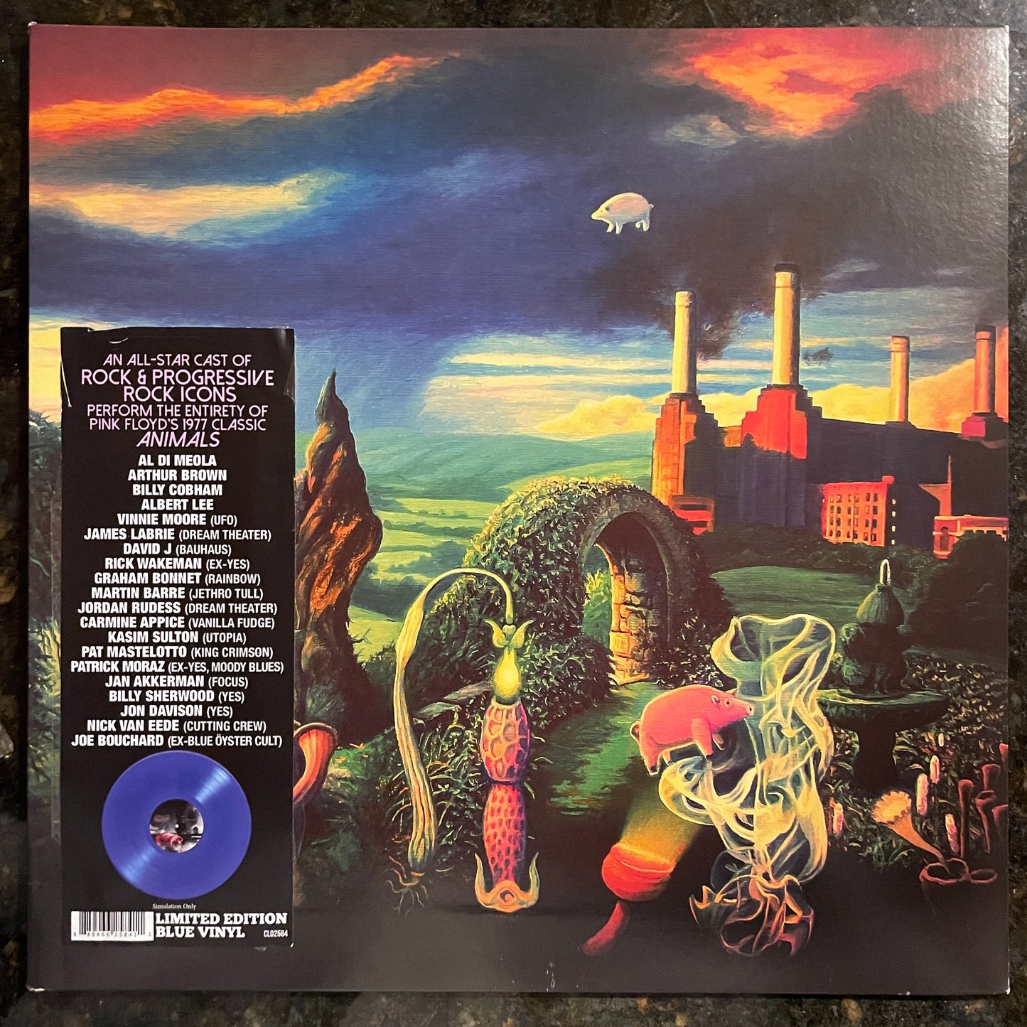 Various Artists (Tribute to Pink Floyd) - Animals Reimagined [Translucent Blue LP]