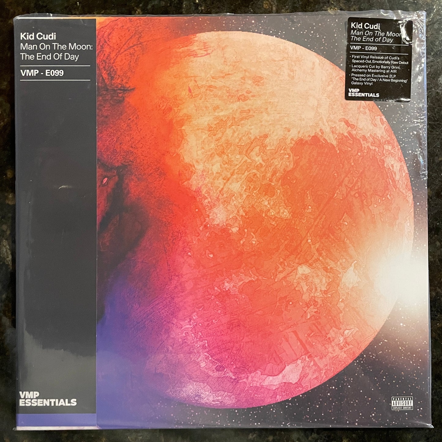 Kid Cudi - Man On The Moon [Orange translucent & Black Swirl Purple Translucent 2LP]