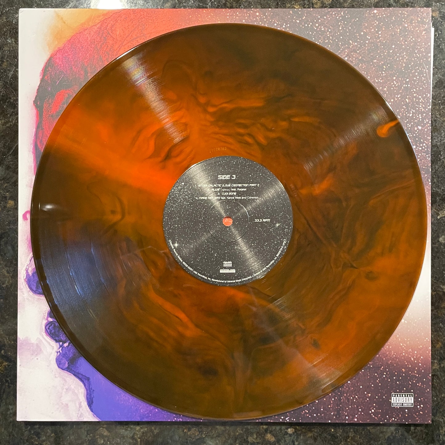 Kid Cudi - Man On The Moon [Orange translucent & Black Swirl Purple Translucent 2LP]