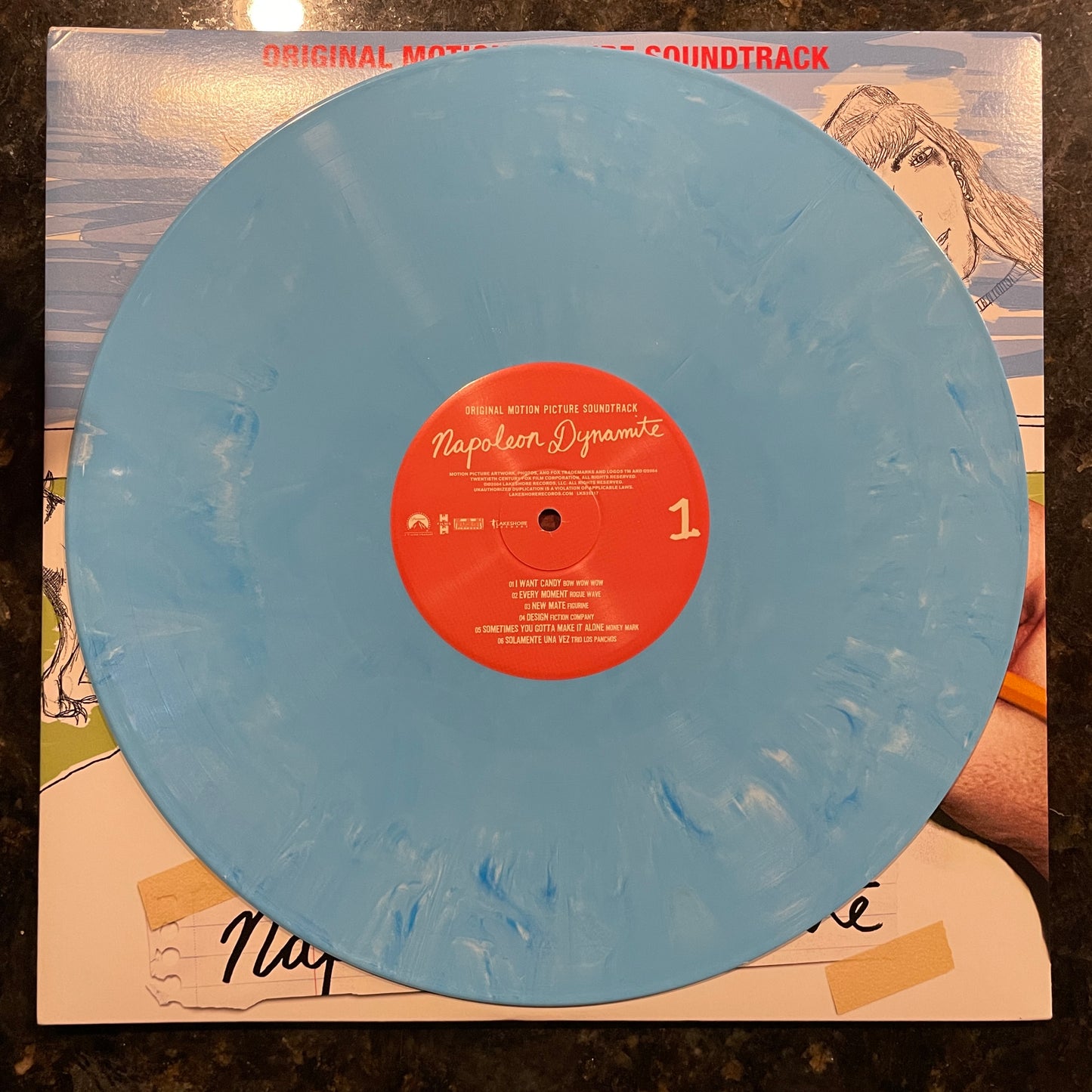 Napoleon Dynamite Original Soundtrack ["Electric Liger" Blue LP]