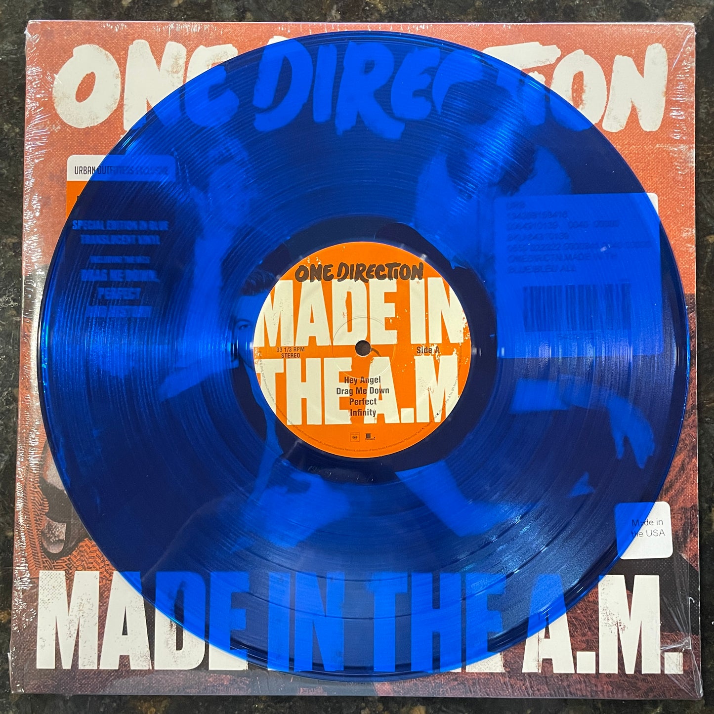 One Direction - Made In The A.M. [Transparent Blue 2LP]