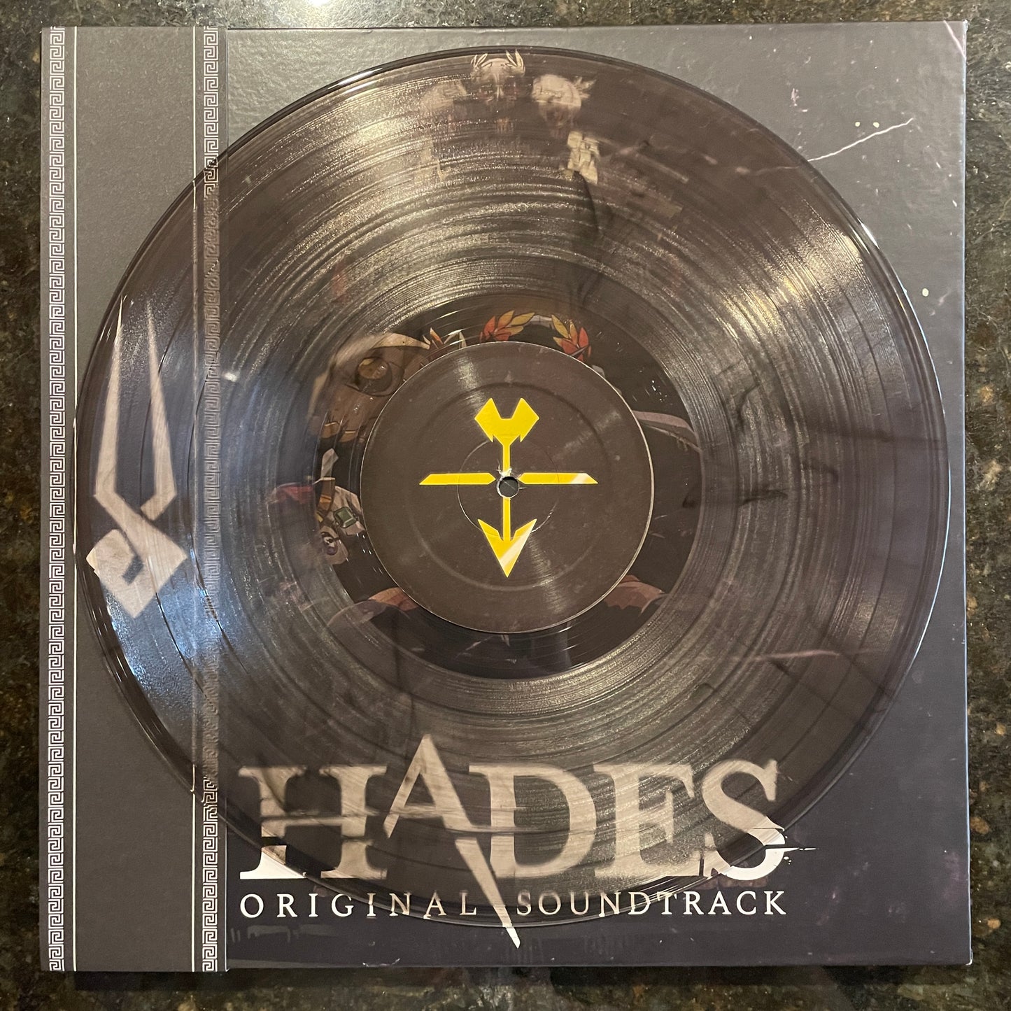 Hades Original Video Game Soundtrack [Clear w/ Black Smoke 4LP Box Set]