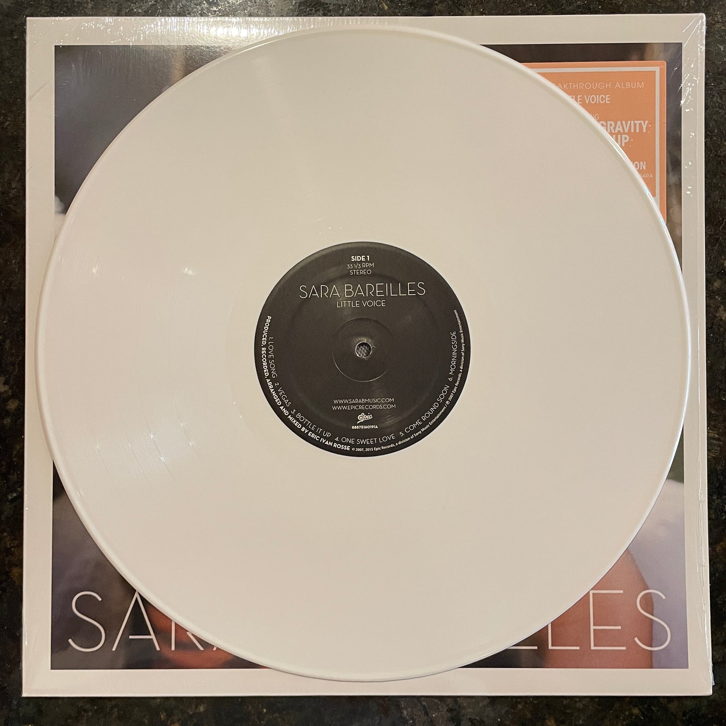 Sara Bareilles - Little Voice [Opaque White LP]