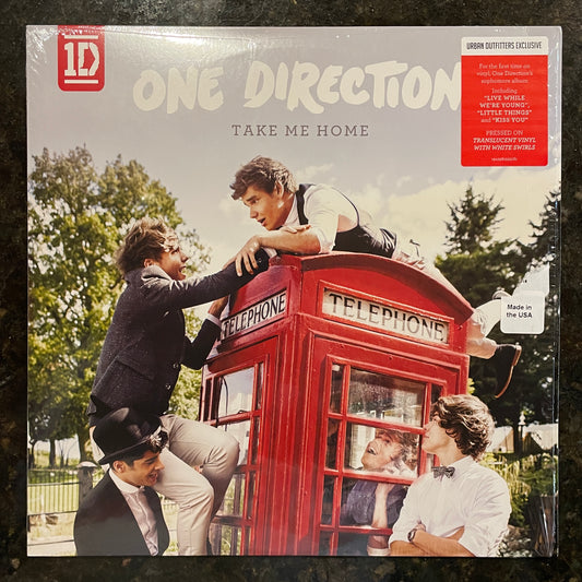 One Direction - Take Me Home [Clear w/ White Wisps LP]