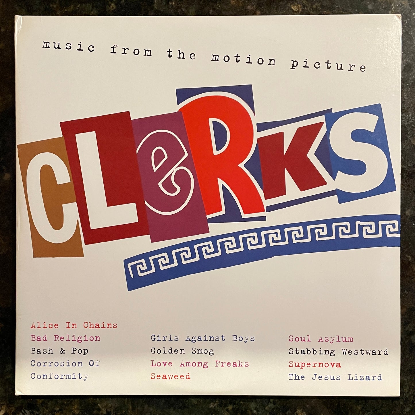 Clerks Original Soundtrack [Clear w/ Black Smoke 2LP]