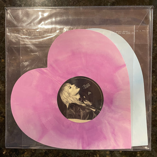 Taylor Swift - Lover (Live From Paris) [8" Pink & Blue Marble Heart Shaped 2LP]