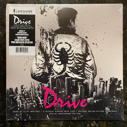 Drive Original Soundtrack [Clear w/ Pink & Black Splatter 2LP]