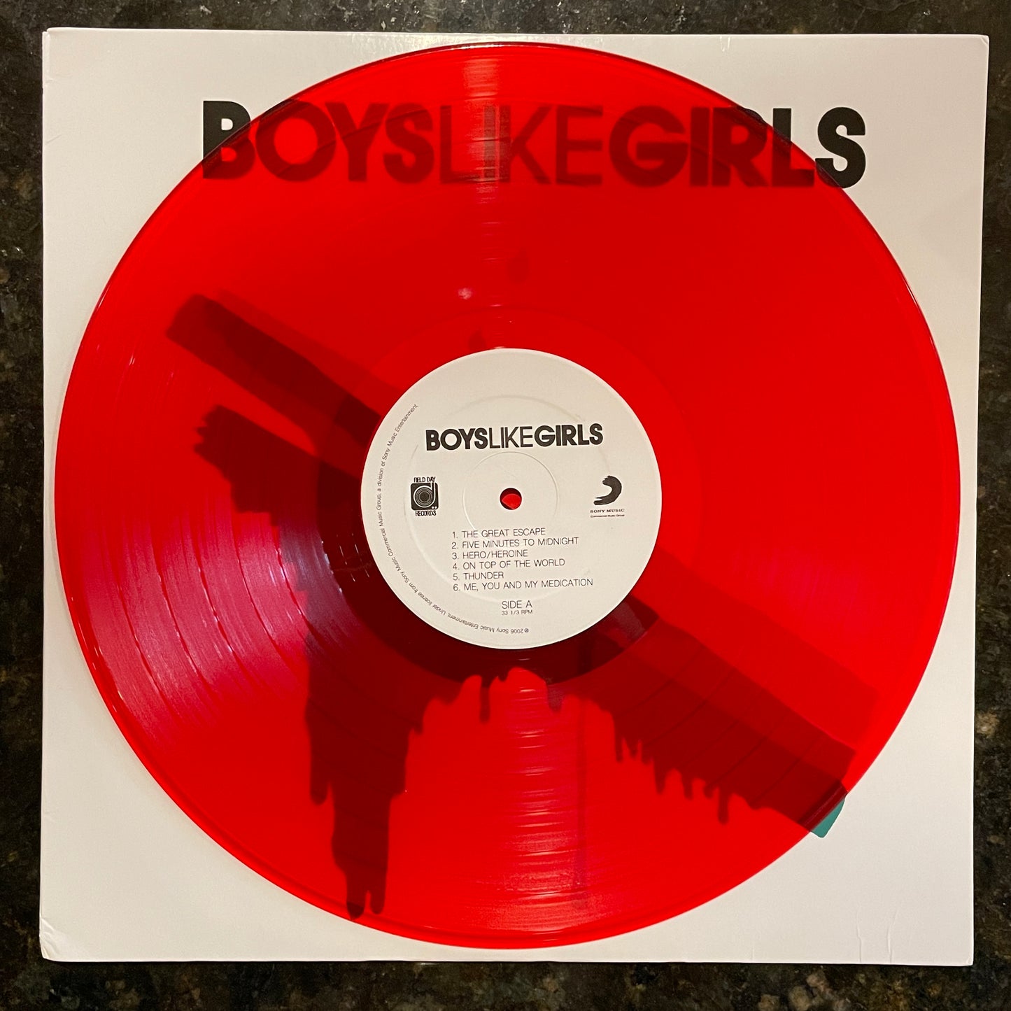 Boys Like Girls 'Boys Like Girls' [Translucent Red LP]