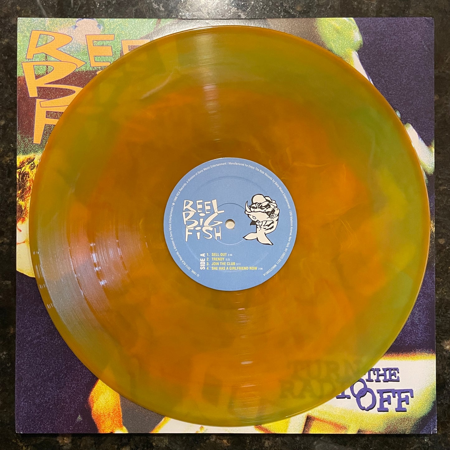 Reel Big Fish 'Turn The Radio Off' [Orange & Green Swirl 2LP]