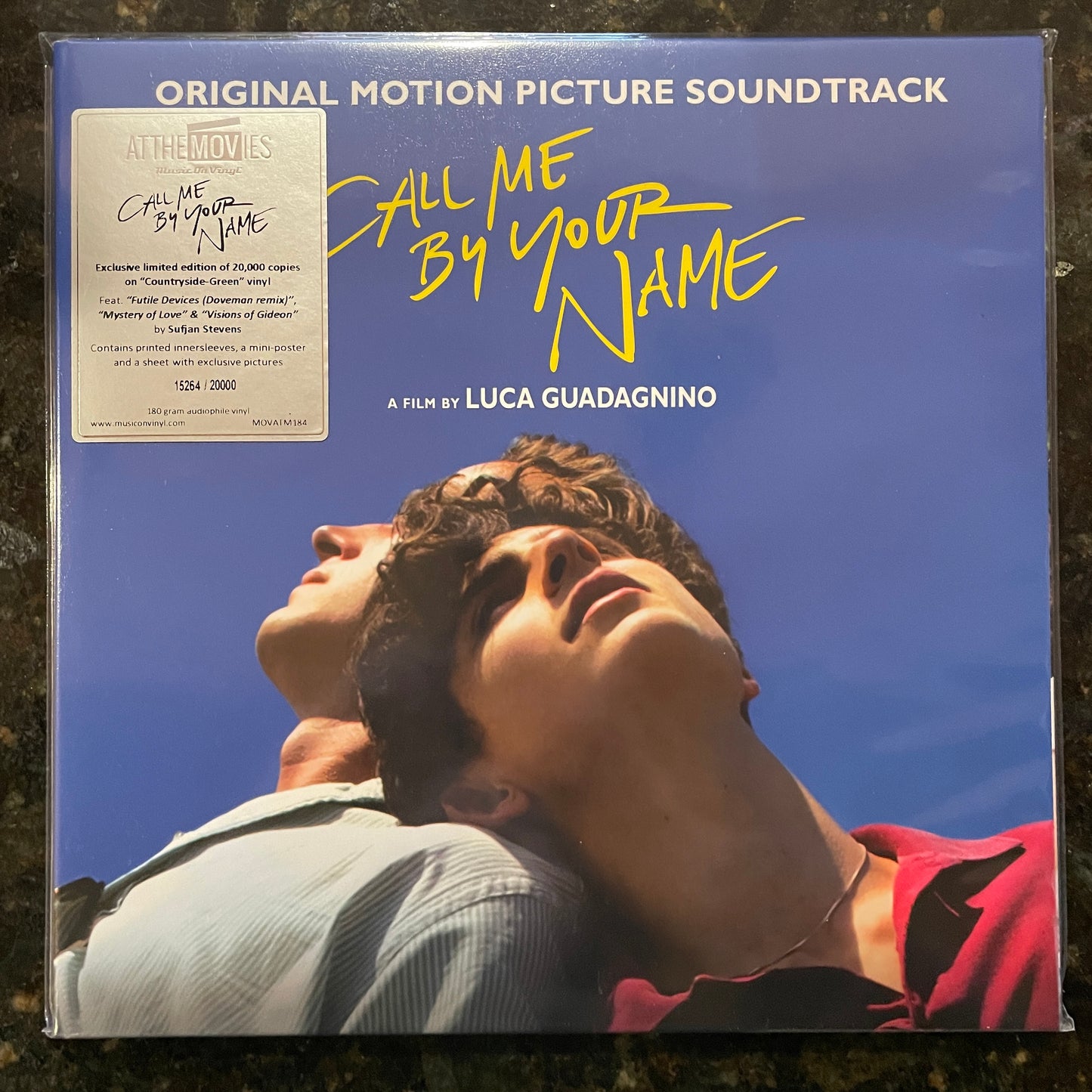 Call Me By Your Name Original Soundtrack [Translucent Countryside Green 2LP]